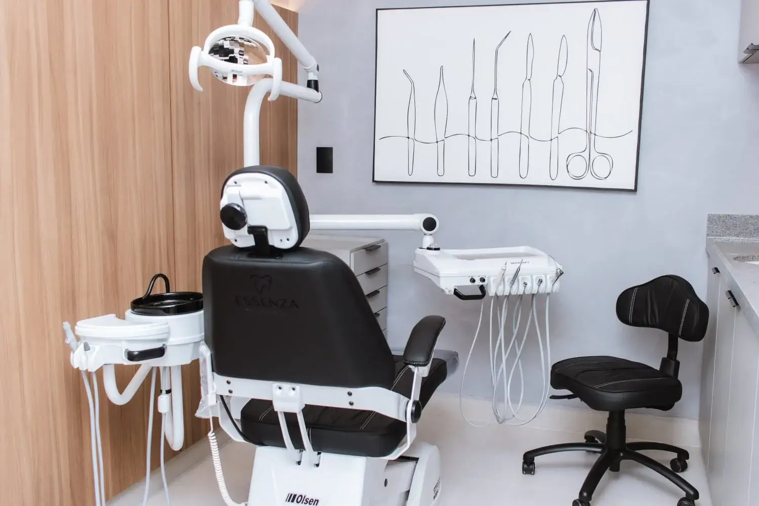 Fachada interna da Essenza Odontologia